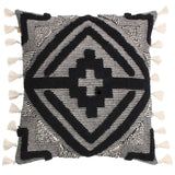 Kalai Tuft Tasselled Cushion Cover 18" x 18" (45cm x 45cm)