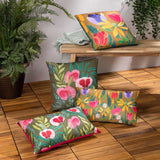 House of Bloom Poppy Outdoor Cushion Cover 17" x 17"