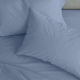 Easy-Iron Percale Pillowcase Pair Lansfield Blue