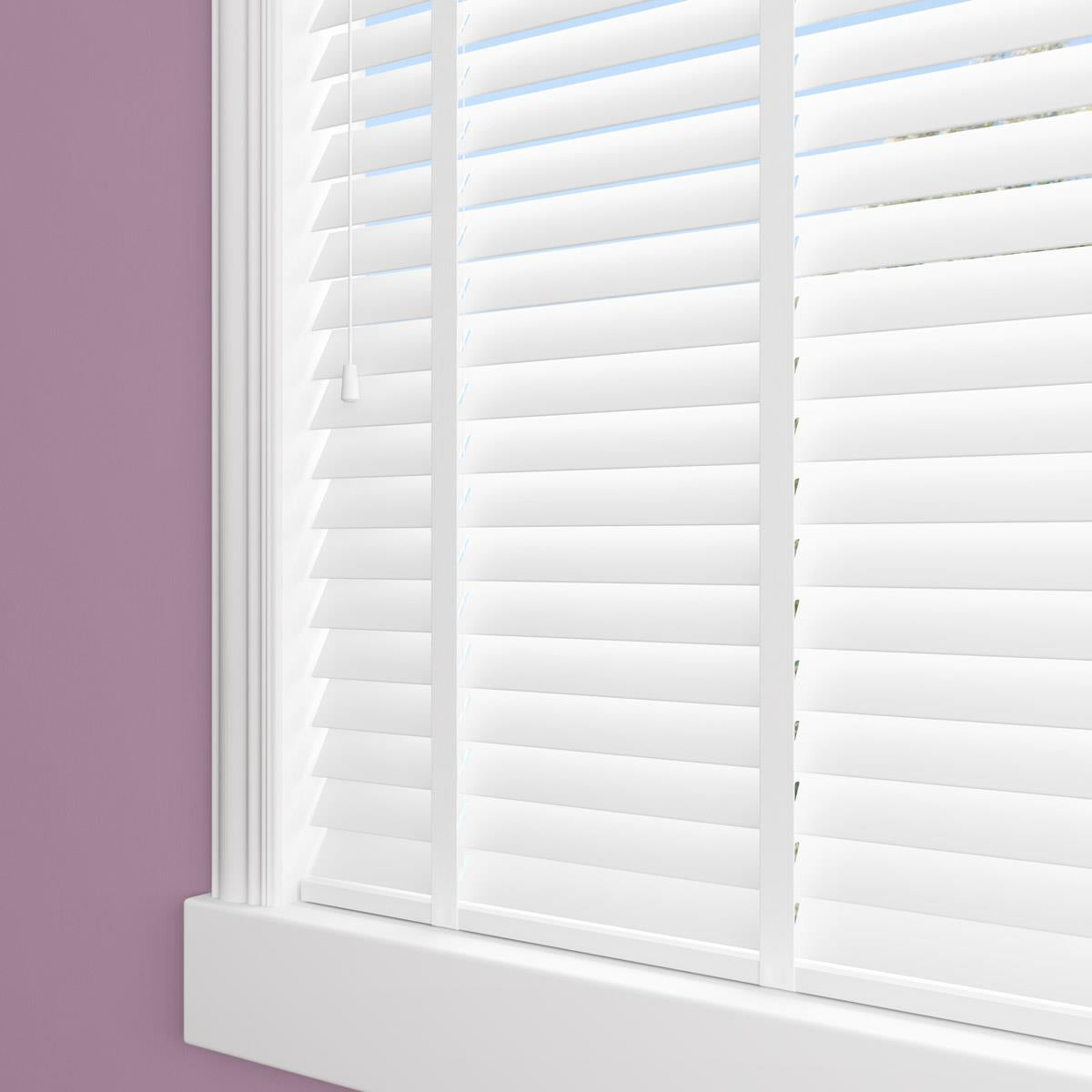 Starwood Faux Wood Alina Made to Measure Venetian Blind with Tranquil Tapes