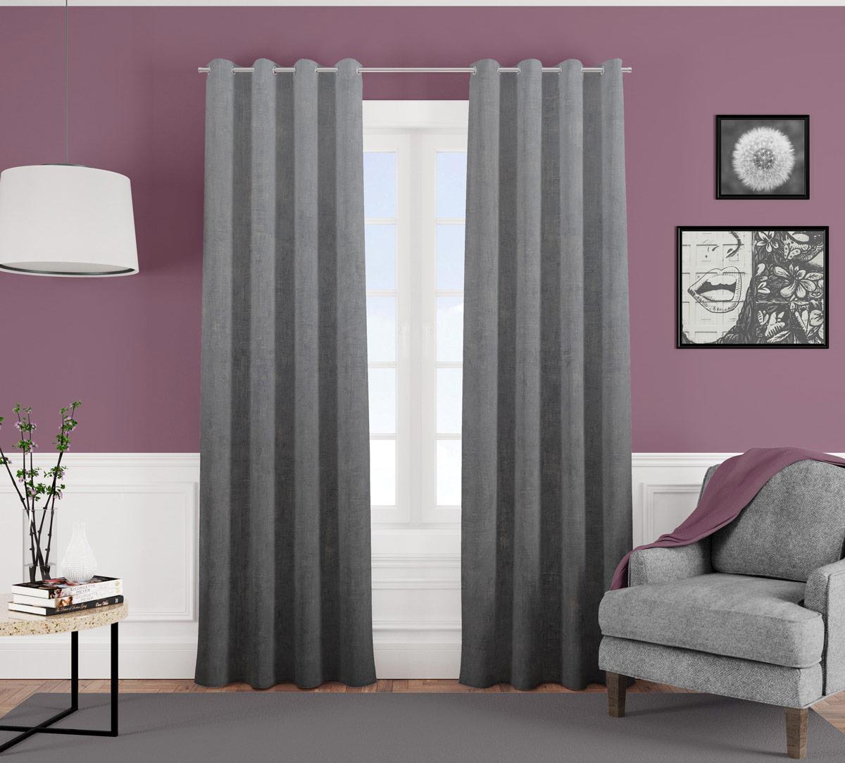 Heritage Steel Made To Measure Curtains