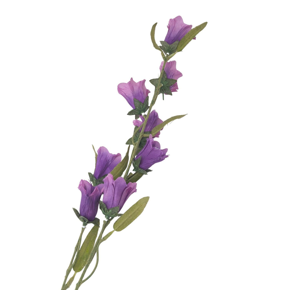 Artificial Bell Flower Stem Purple