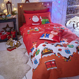 Santa's Christmas Presents Duvet Cover Set