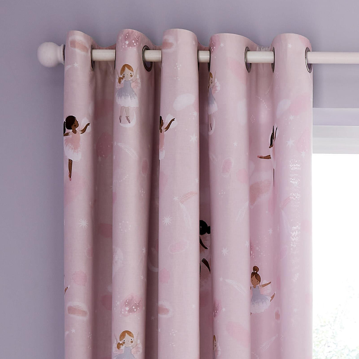 Dancing Fairies Eyelet Curtains