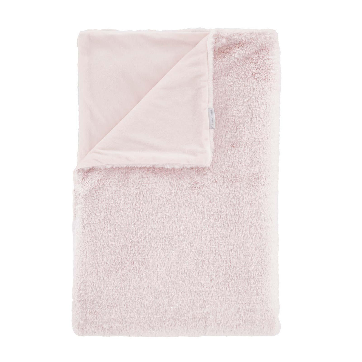 Glamour Fur Throw Blush