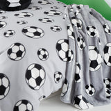 Football Fleece Throw