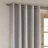 Savoy Chenille Blackout Eyelet Door Curtain