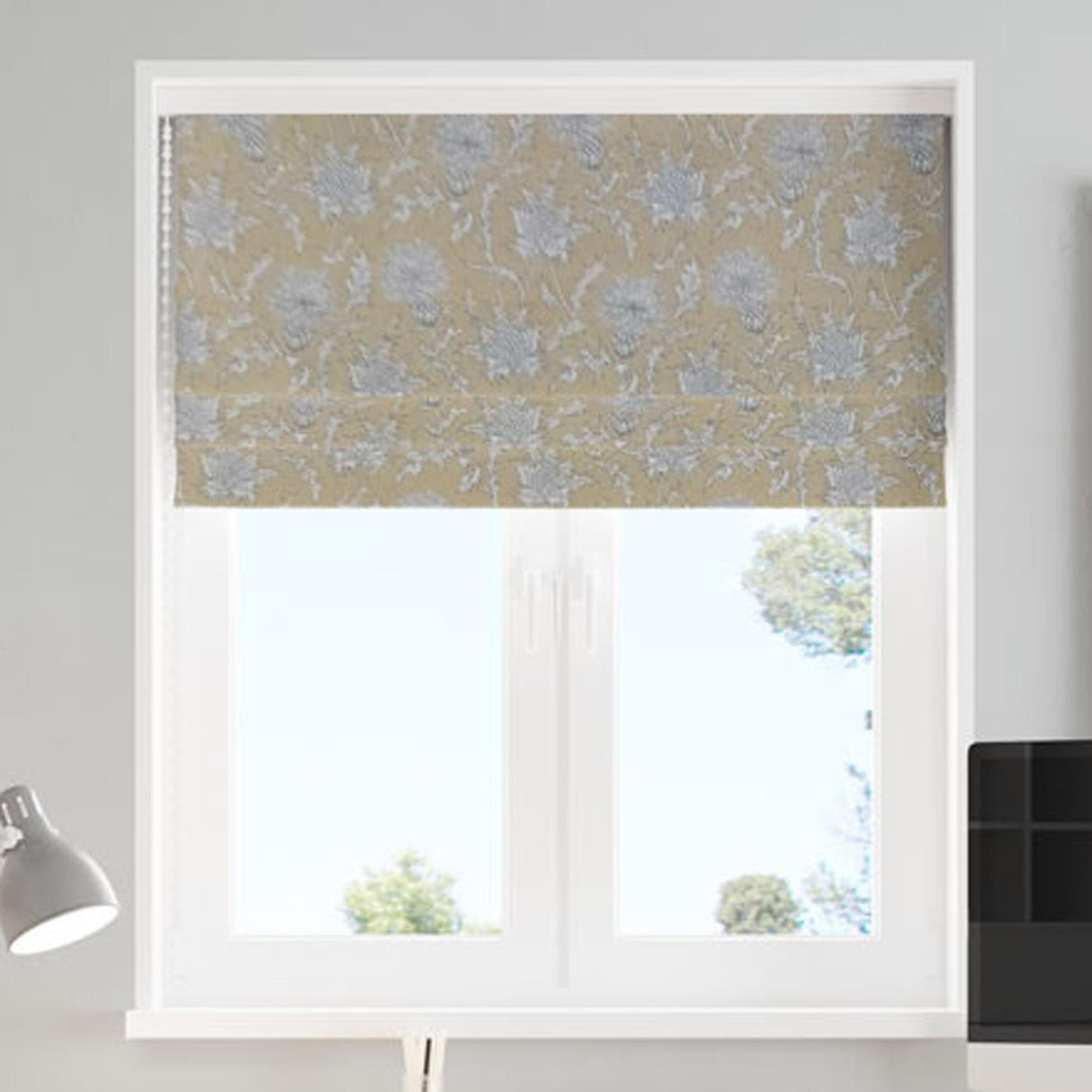 Carlina Ochre Made To Measure Roman Blind