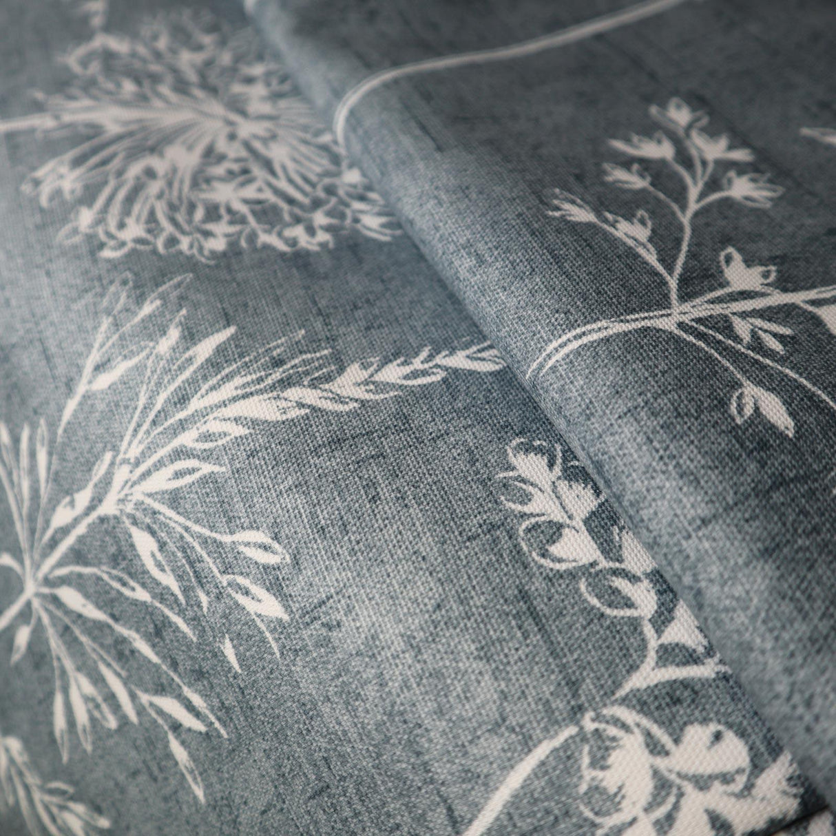 Chervil Denim Made To Measure Roman Blind