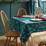 Christmas Holly & Mistletoe Kitchen Textiles Collection