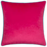 Meridian Velvet Piped Cushion Cover 22" x 22" (55cm x 55cm)