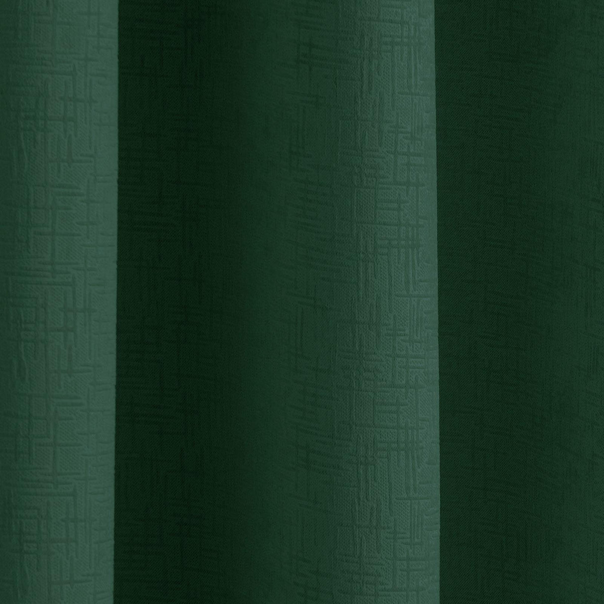 Vogue Thermal Eyelet Curtains Dark Green