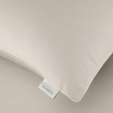 400TC Cotton Sateen Pillowcases Oyster