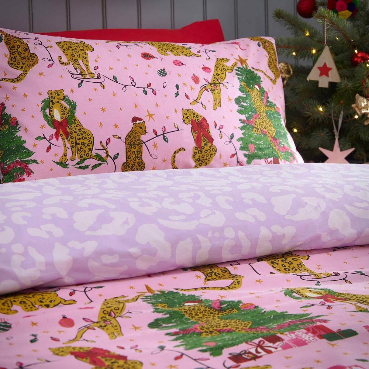 Purrfect Christmas Duvet Cover Set