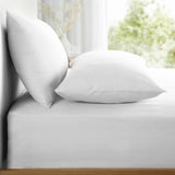 Pure Cotton Fitted Sheet White