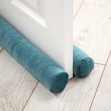 Kingsley Matt Velvet Draught Excluder Teal