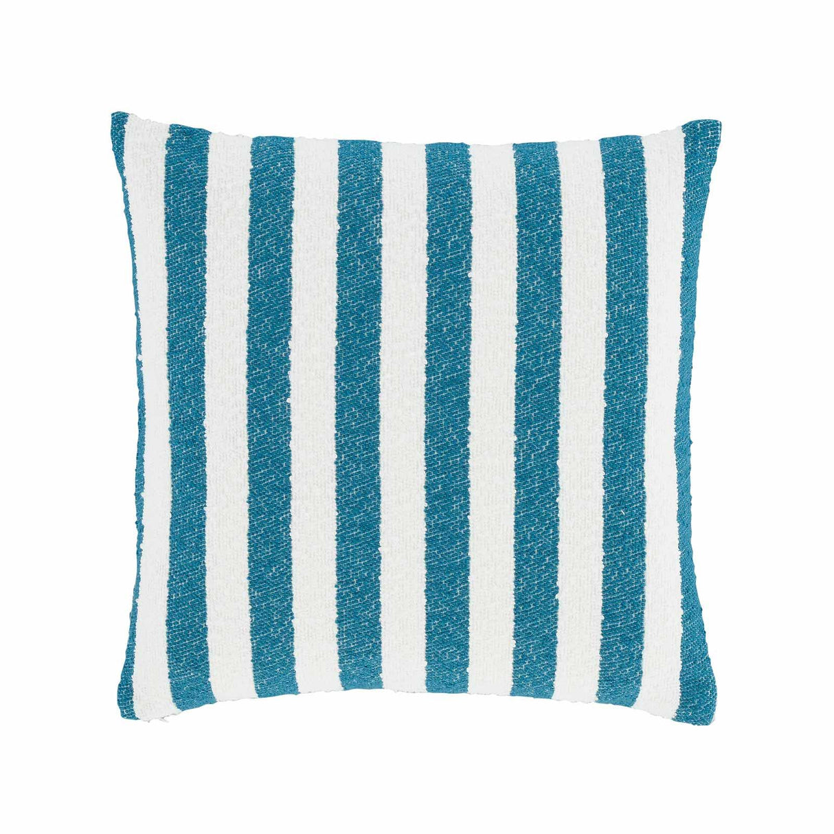 Boucle Stripe Cushion Teal