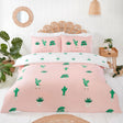 So Soft I Will Survive Pink Duvet Cover Set