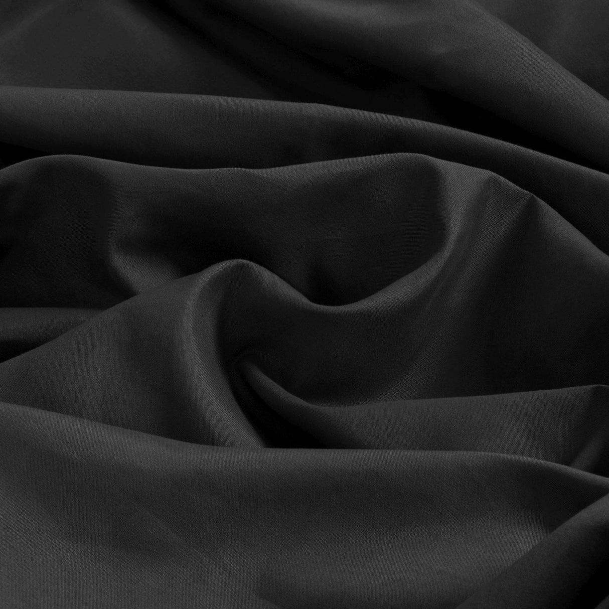 Lyla Microfibre Black Fitted Sheet