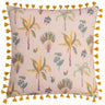 Chamae Floral Tasselled Cushion Cover 20" x 20" (50cm x 50cm)