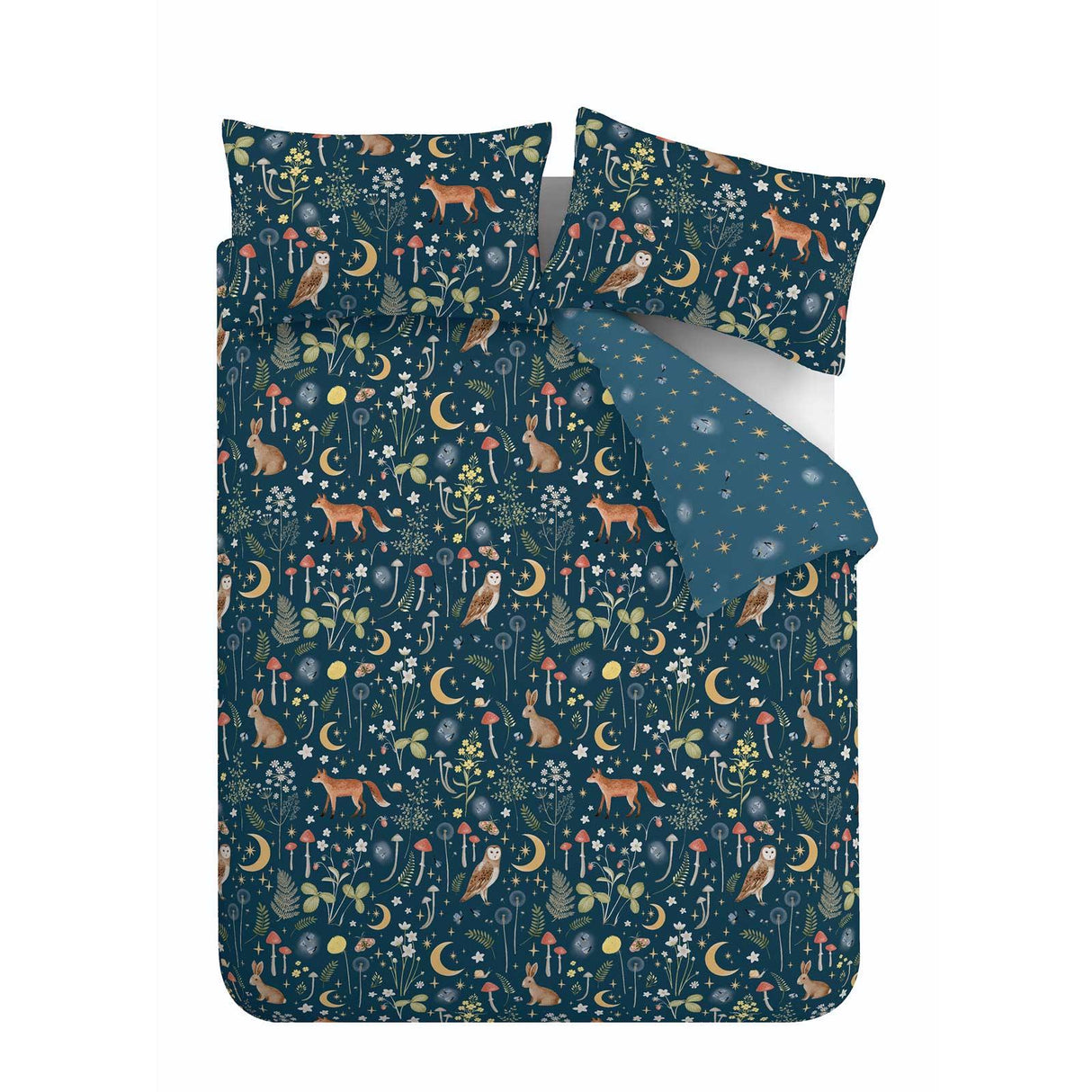 Enchanted Twilight Navy Duvet Cover Set