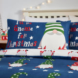 Gnome for Christmas Duvet Cover Set Navy