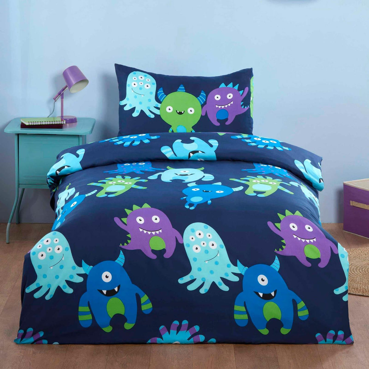 So Soft Monsters Duvet Cover Set