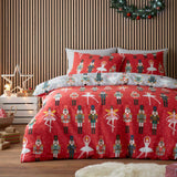 Christmas Nutcracker Reversible Duvet Cover Set