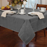 Gingham Check Tablecloths Kitchen Dining Table Covers Rectangle Square Round