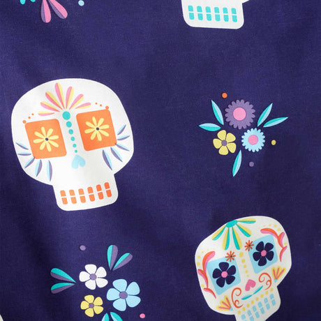 Sugar Skull Fiesta Reversible Duvet Cover Set