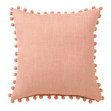 Palos Pom Pom Pink Cushion Cover 17" x 17"