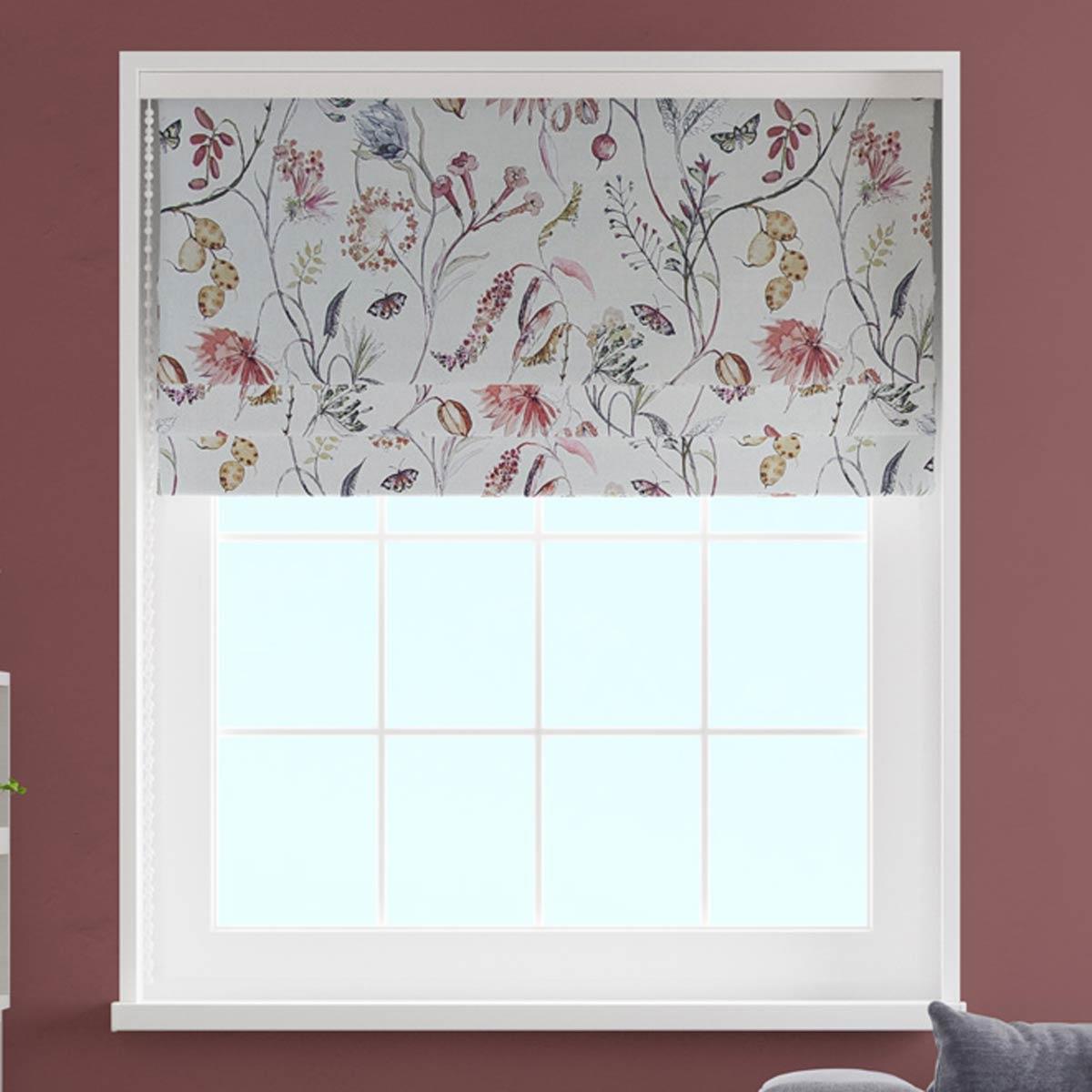 Grove Rosemist Made To Measure Roman Blind