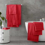 Zero Twist 6 Piece Towel Bale Red