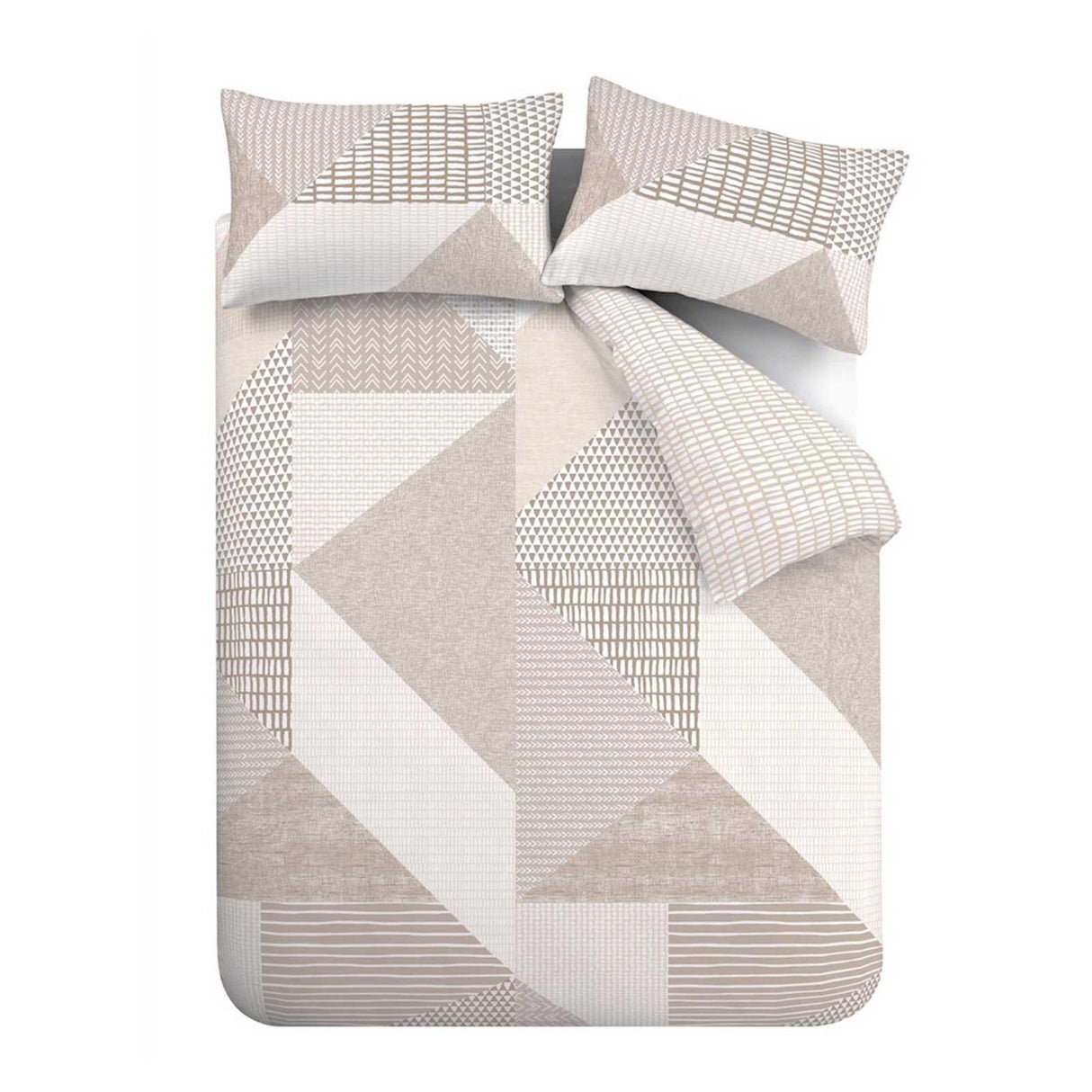 Larsson Geo Duvet Cover Set Natural