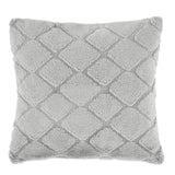 Cosy Diamond Cushion Silver