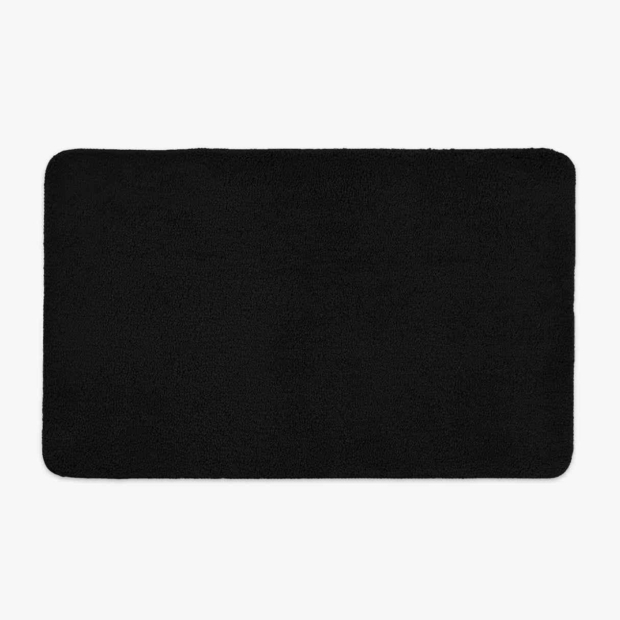 Luxury Microfibre Bath Mat Black