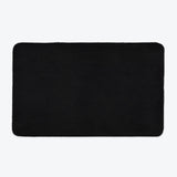 Luxury Microfibre Bath Mat Black