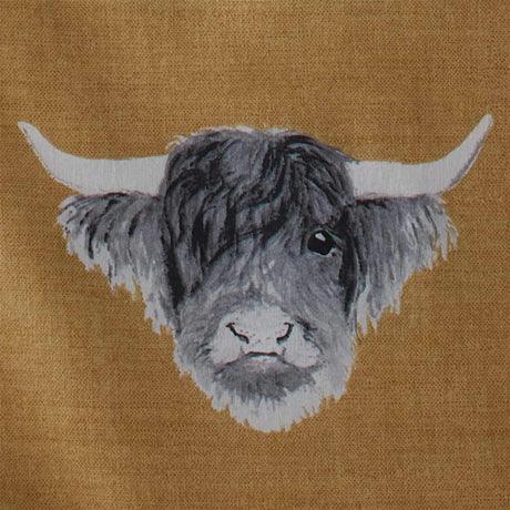 Highland Cow Brushed Duvet Cover Set