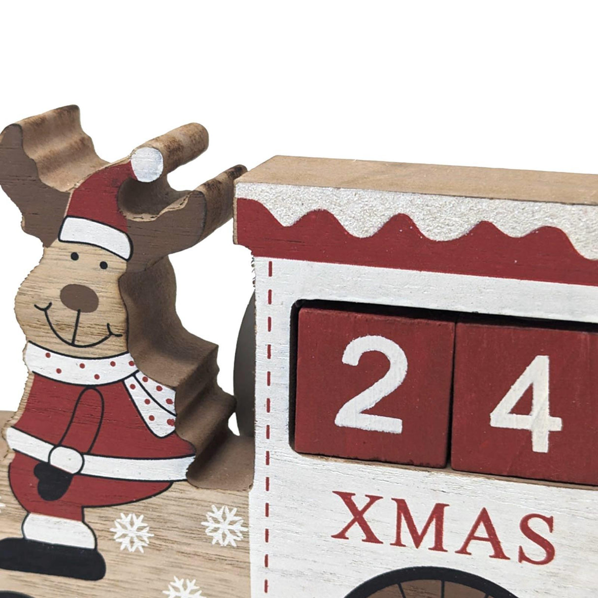 Wooden Train Advent Calendar