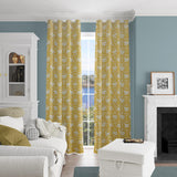 Narvik Ochre Made To Measure Curtains