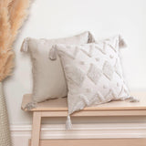 Juniper Tufted Cushion Cover 17" x 17" (43cm x 43cm)