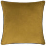 Meridian Velvet Piped Cushion Cover 22" x 22" (55cm x 55cm)