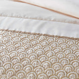 Deco Sequin Bedspread Champagne