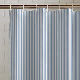 Timeless Stripe Shower Curtain Blue