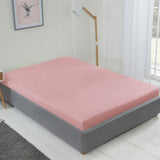 Lyla Microfibre Blush Fitted Sheet