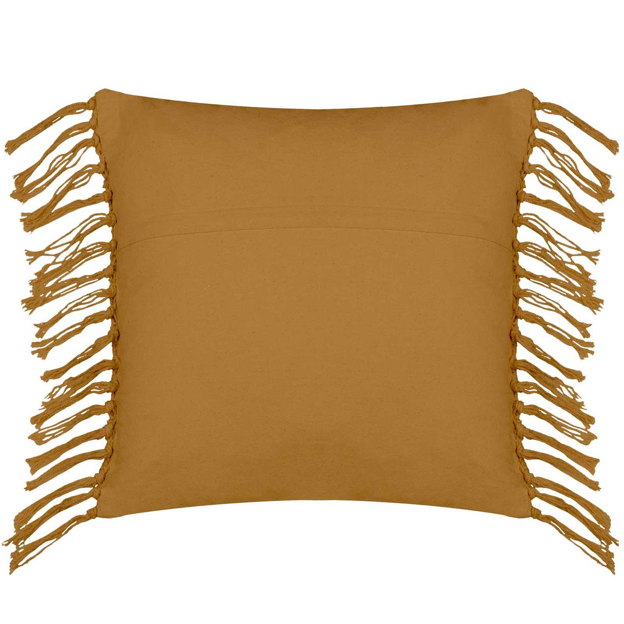 Nimble Fringed Cotton Cushion Cover 18" x 18" (45cm x 45cm)