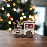 Wooden Train Advent Calendar