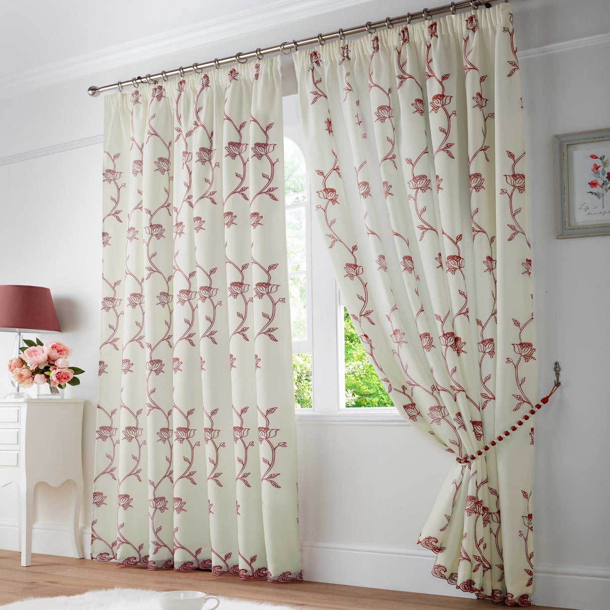 Exeter Tape Top Pencil Pleat Voile Curtains