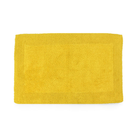 Elegance Reversible Bath Mat Mustard Bath Mat Allure   