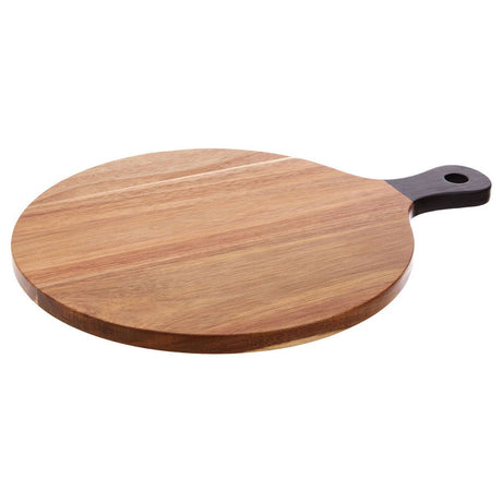 Black Handle Acacia Chopping Board